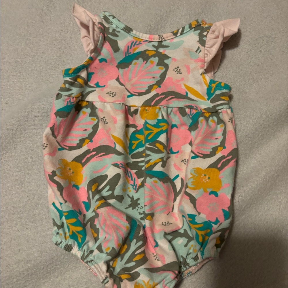 Cat & Jack Multicolor Baby Romper